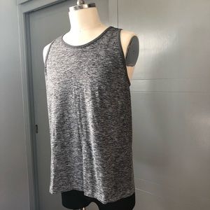 Lululemon muscle tank top gray for yoga